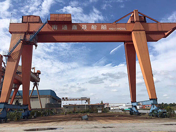 A型雙梁龍門行車